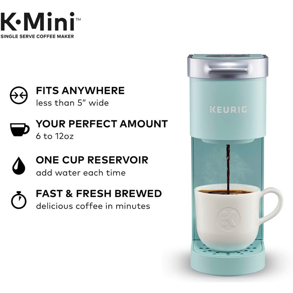 Keurig K-Mini Single Serve K-Cup Pod Coffee Maker - Oasis